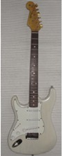 1962 White Blondie Custom Shop Stratocaster Left Hand